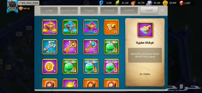 حساب رايز آوف كينقدوم 6