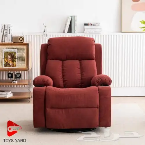 كراسي استرخاء مساج هزاز دوار شحن مجانا ودفع عند الاستلام 6