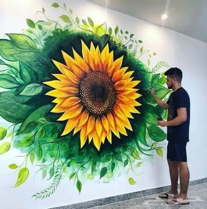 رسم ونحت على الجدار 2