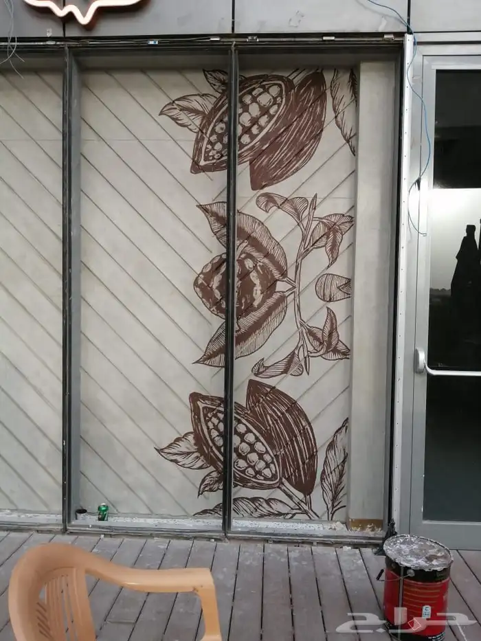 رسم ونحت على الجدار 11