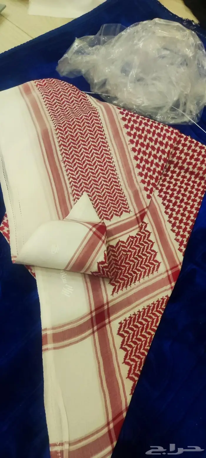 شماغ سيار سجنتشر أر احمر غامق 2