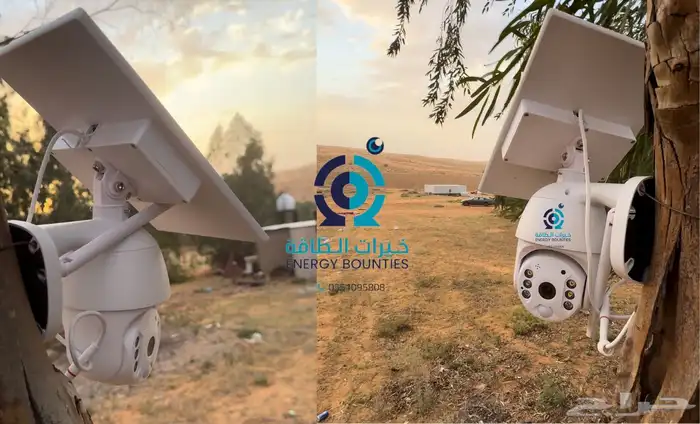 كاميرا مراقبة طاقة شمسيه شريحة بيانات 4G 2