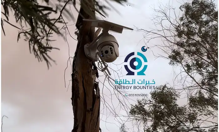 كاميرا مراقبة طاقة شمسيه شريحة بيانات 4G 4