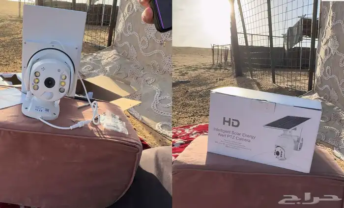 كاميرا مراقبة طاقة شمسيه شريحة بيانات 4G 7