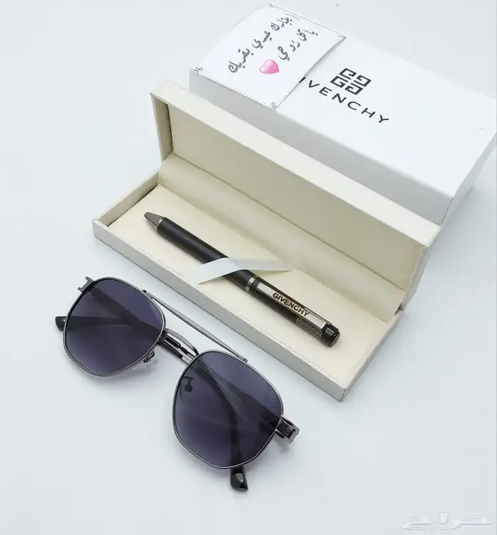 طقم نظارة وقلم جفنشي رجالي جفنشي 0