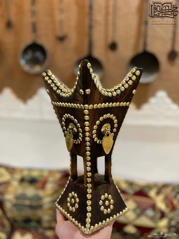 مباخر حائل من خشب الاثل نحت 2