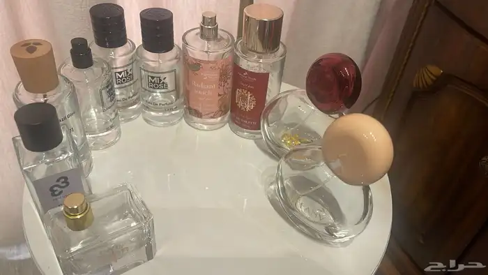 قوارير عطور فاضيه ومستخدمه 1