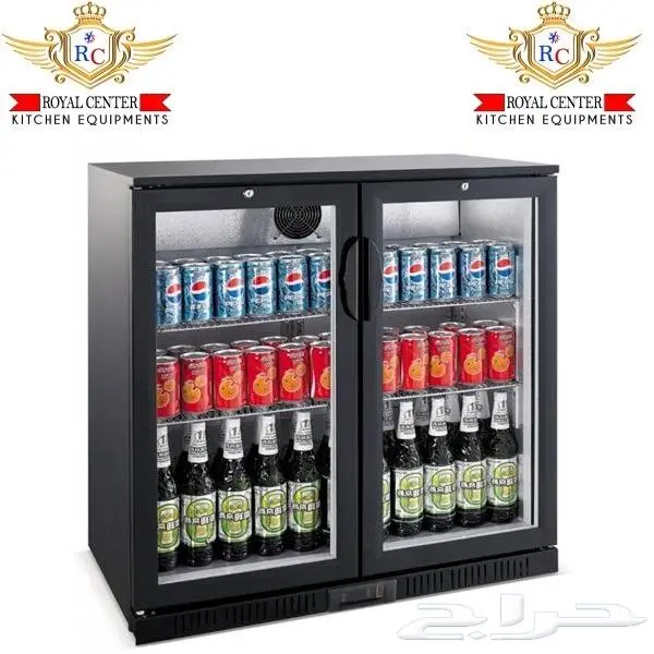 ثلاجه عرض رويال اللون اسود BAR COOLER 1