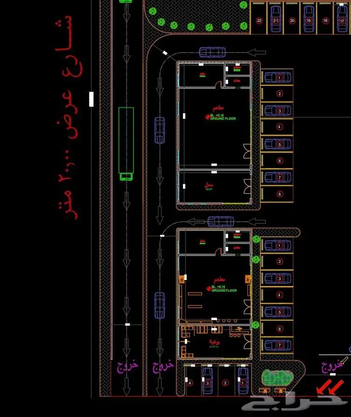 التصميم محطة بنزين 4
