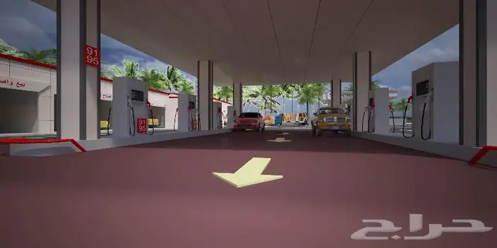 التصميم محطة بنزين 9