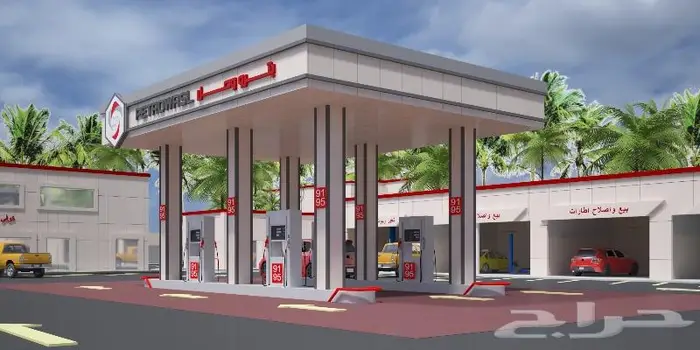التصميم محطة بنزين 8