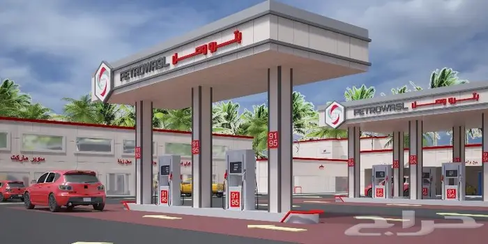 التصميم محطة بنزين 10