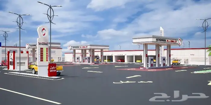 التصميم محطة بنزين 14
