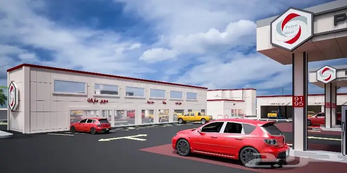 التصميم محطة بنزين 19