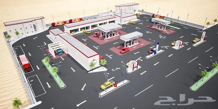 التصميم محطة بنزين 22