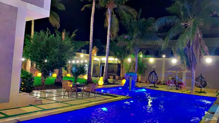 شاليه ورد روز لمناسباتكم الراقيه 800 ريال فقط 15