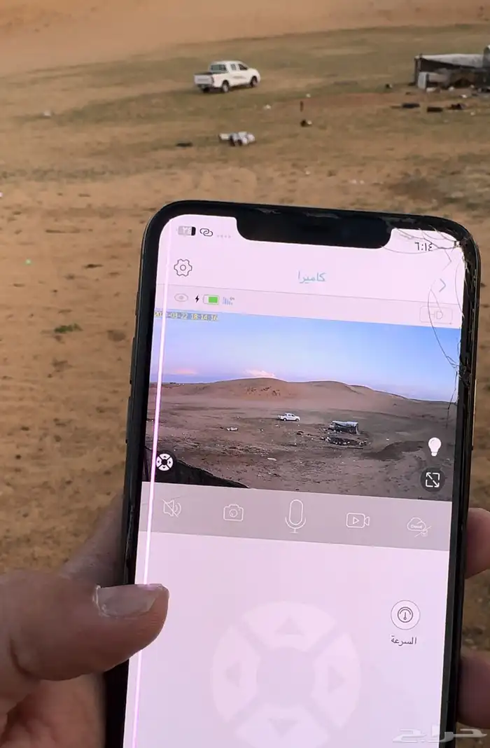 كاميرا مراقبة بالطاقة شمسية 335 ريال 8