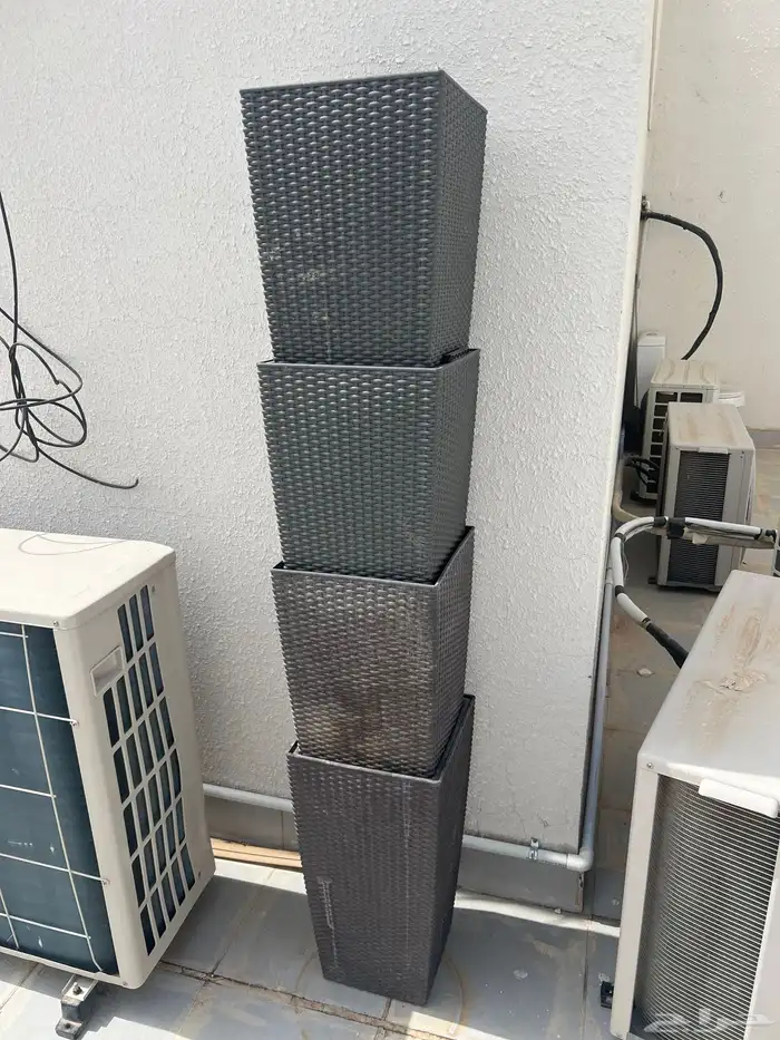 مجموعة عدد من حوض مركن زراعة مستعمل 5