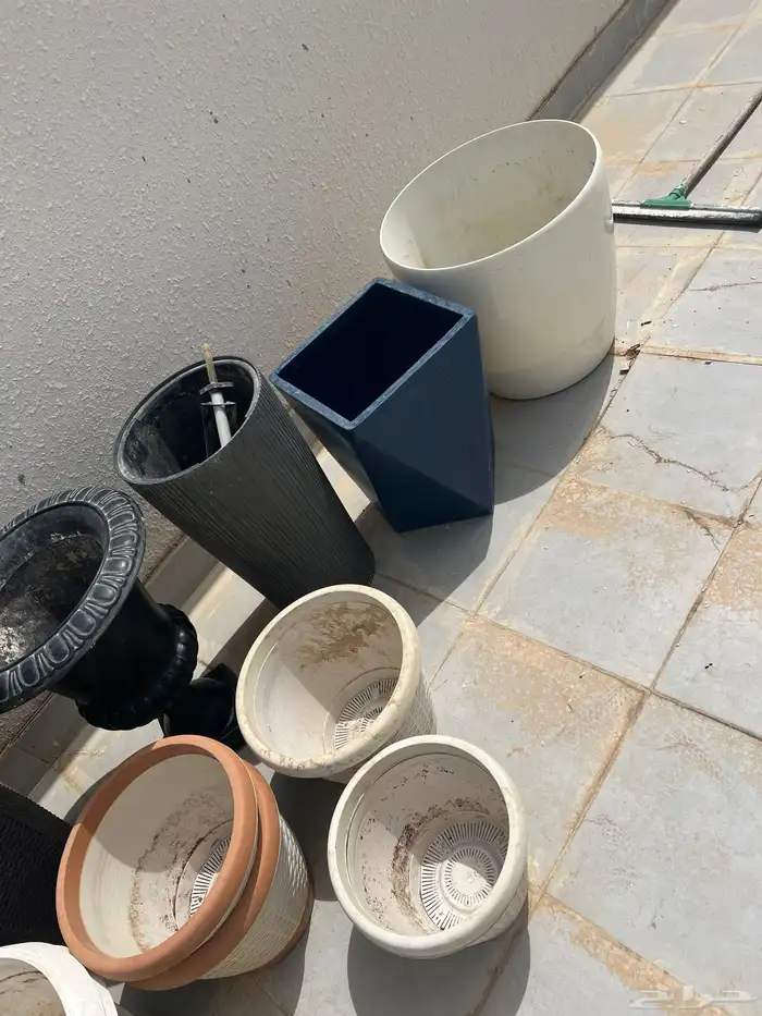 مجموعة عدد من حوض مركن زراعة مستعمل 4