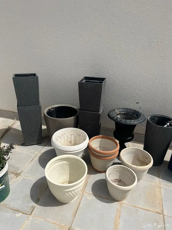 مجموعة عدد من حوض مركن زراعة مستعمل 3