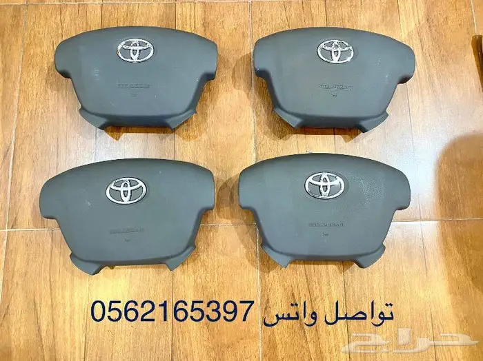 اغطية ايرباقات لاندكروزر 2016-2024 خامة وكالة مصدوم 20
