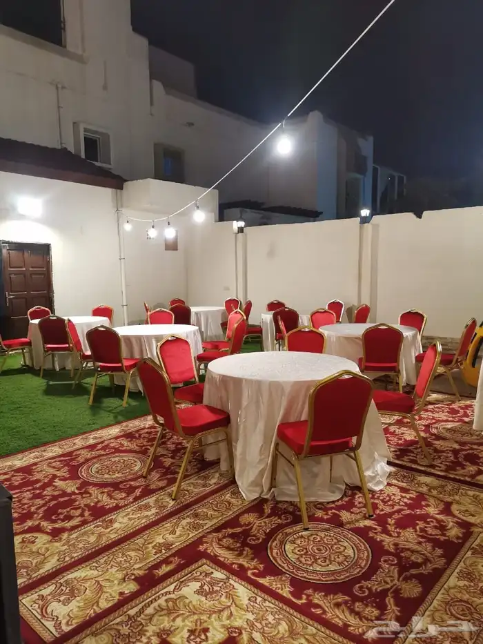 جلسات ومفارش وكراسي خيم وحفلات شي فاخر ومميز للإيجار 16