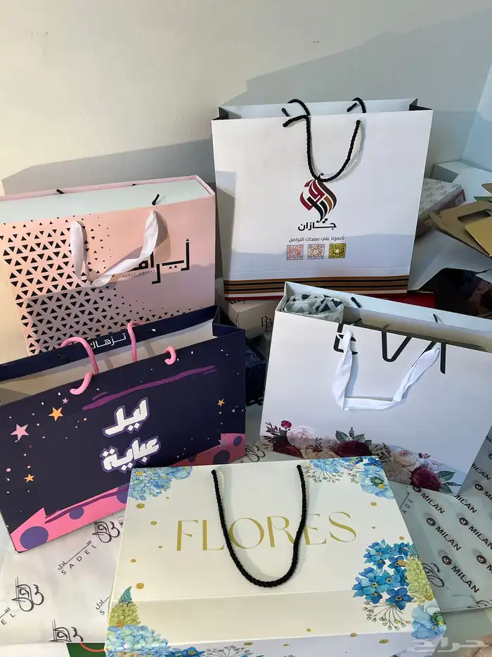 طباعة مطابع ورق زبده اكياس ورق تغليف بوكسات بوكس علب ساندوش 14