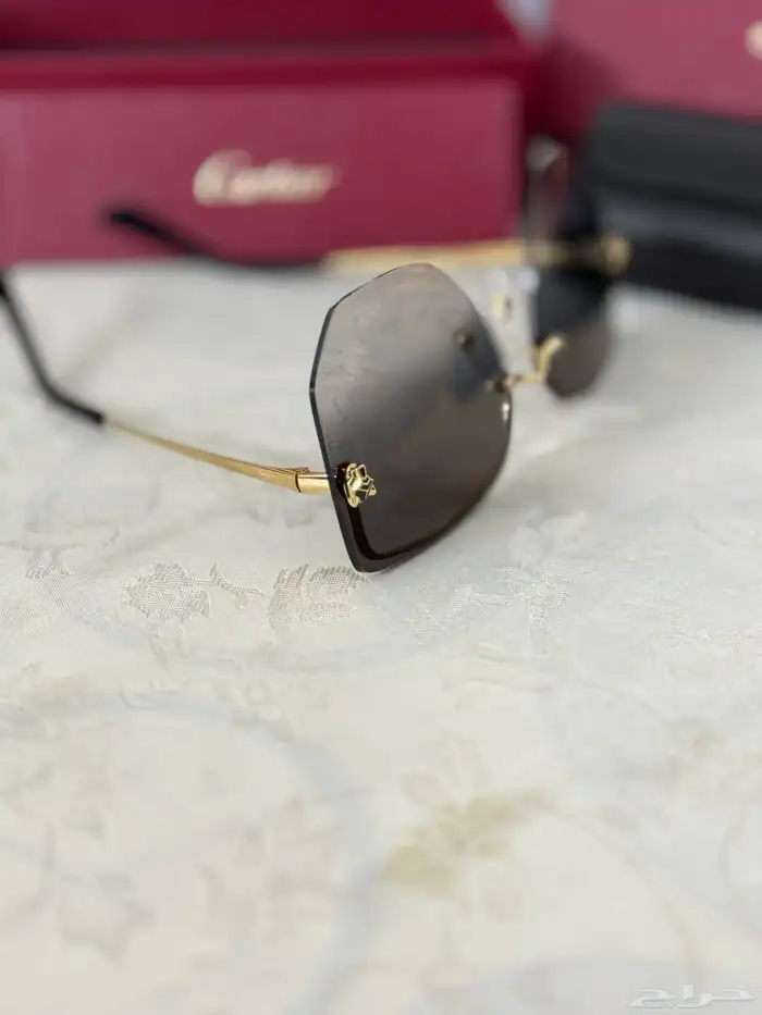 نظارة كارتير شمسية نسائية جديدة cartier 5