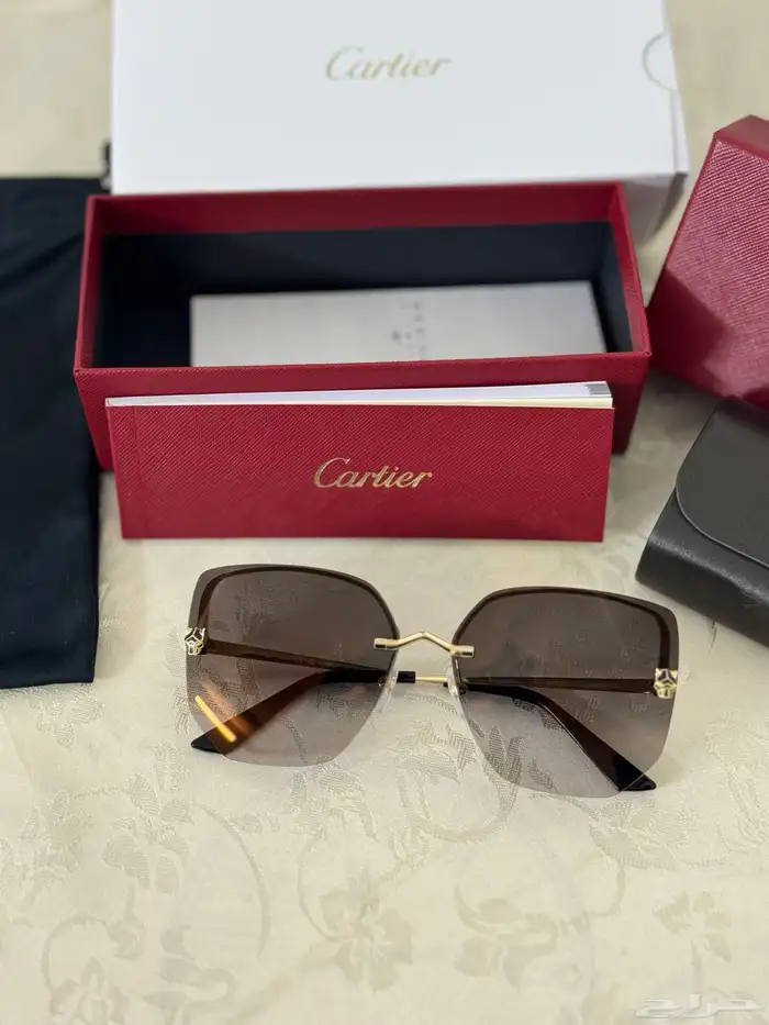 نظارة كارتير شمسية نسائية جديدة cartier 2