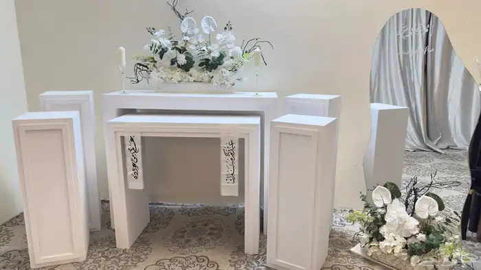 ايجار مدخل للعيد و طاولات استقبال طاولات مكة استقبال 0