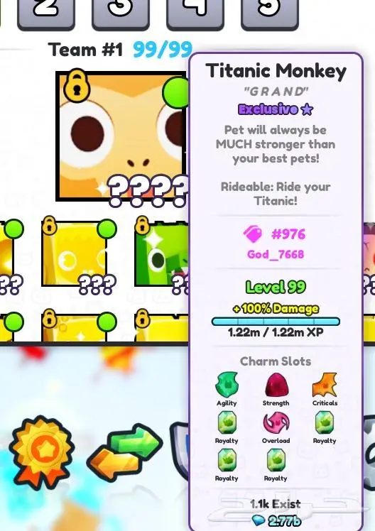 بوت سمليتر 99 Titanic Monkey 0