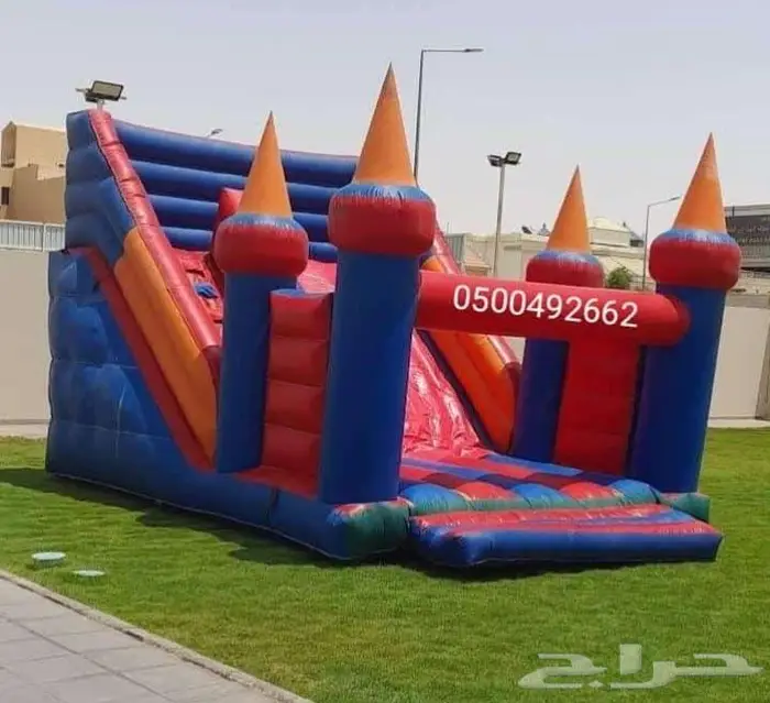 نطيطات زحاليق مائيه ملعب صابوني 5