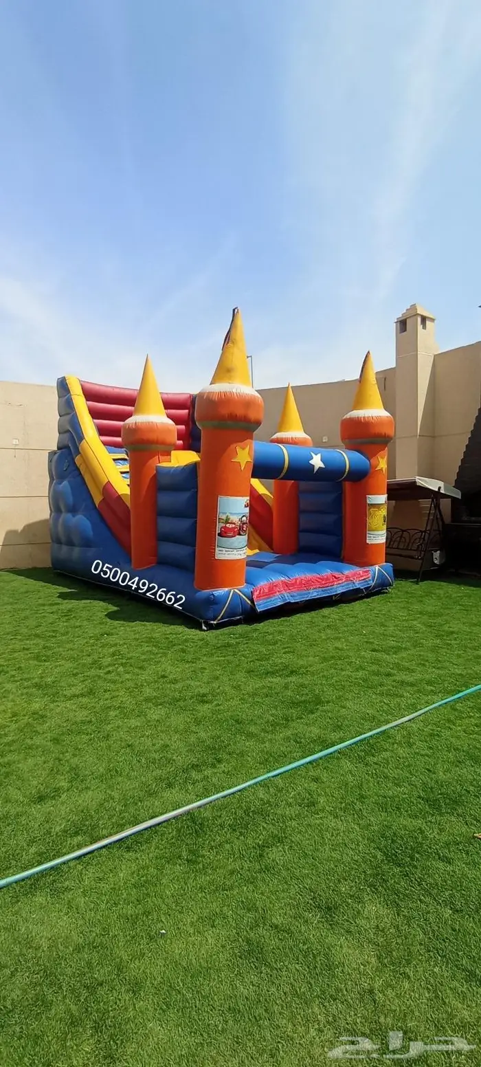 نطيطات زحاليق مائيه ملعب صابوني 0