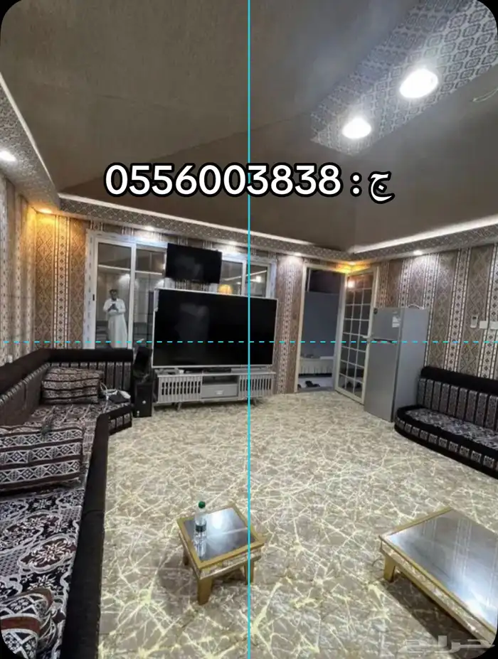 استراحة ديوانية ملكي شباب وغرف عزاب للايجار - حي الحمدانية 0