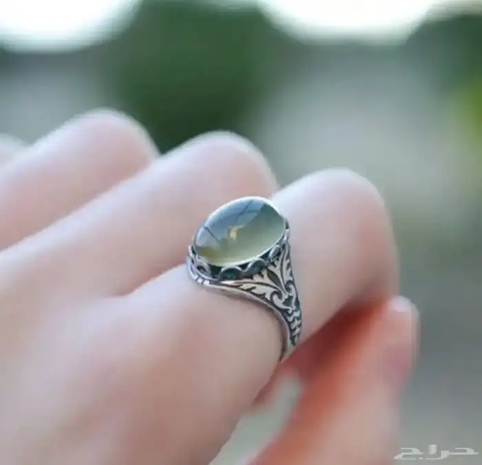 خاتم المزاج mood ring الحجر متغير اللون 3