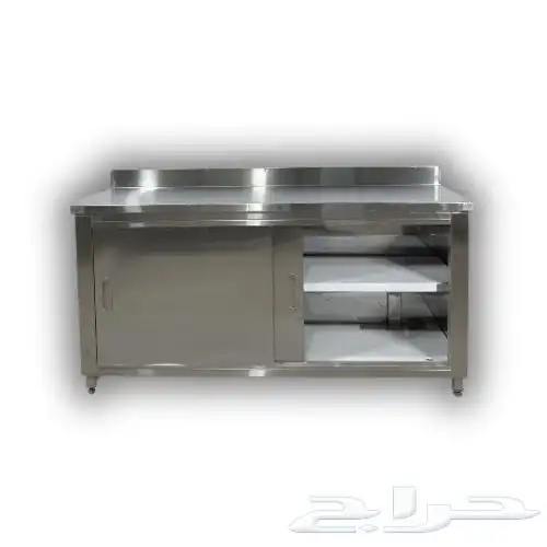 طاولات مطعم طاولة تحضير مطاعم بوفيات ستانلس استيل ستيل 7