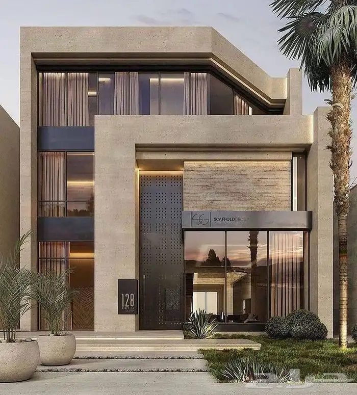 واجهات-فلل-تصميم-معماري-ديكور-مصمم 7