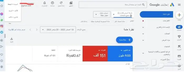 انشاء وإدارة اعلانات حملات اعلانية قوقل 1