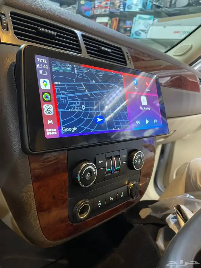 شاشة جمس يوكن تاهو سوبربان مقاس 12 انش نظام أندرويد 1