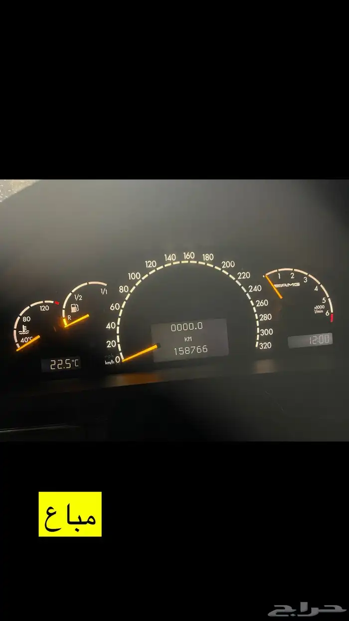 عداد سرعة (طبلون)مرسيدس فياجرا ايه ام جي(AMG) 8