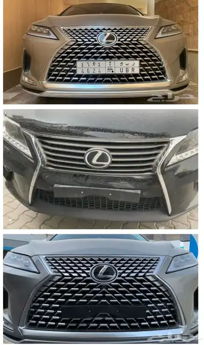 قاعده لوحه مرسيدس لكزس RX 350 2024 6