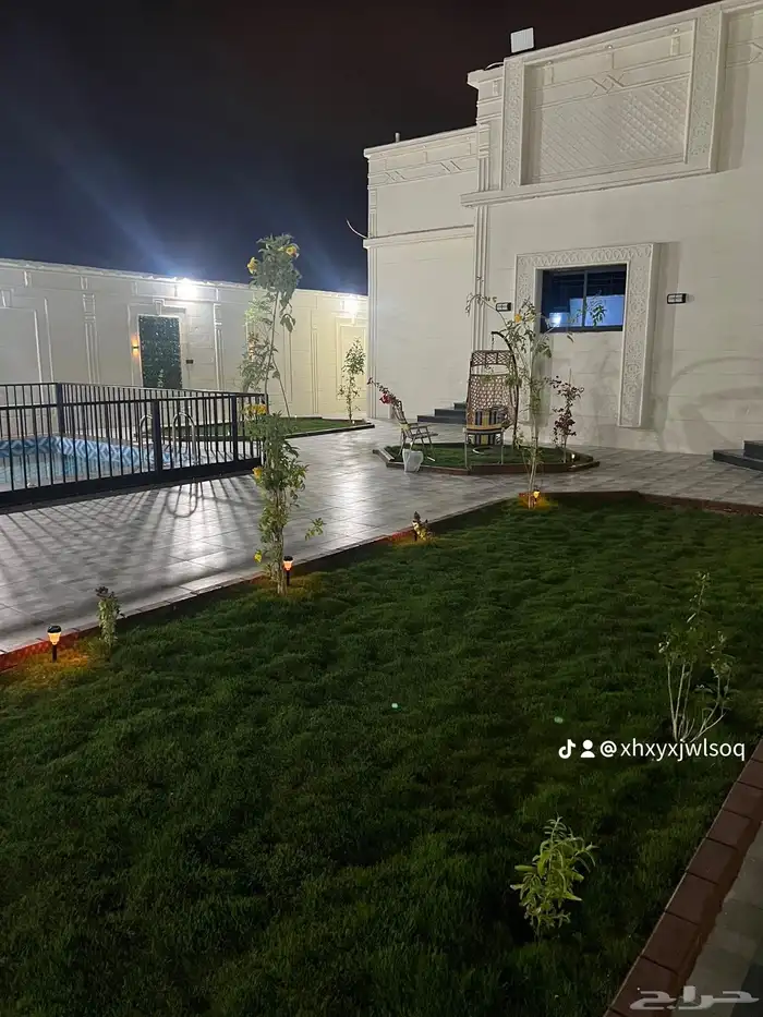 شاليه لند آجار بالساعه 9