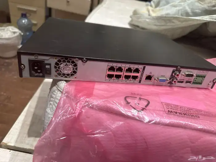 للبيع جهاز تسجيل كاميرات سويتش هيك فيجن وهانويل وهاردسك 5