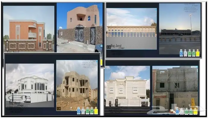 التصميم الاخلي و تصميم واجهات 12