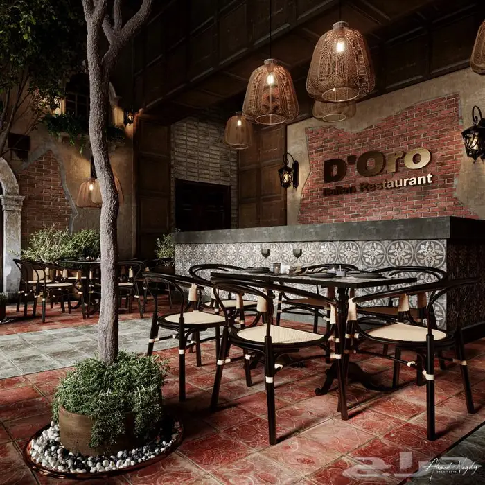 تصميم ديكور مطعم فطور 0