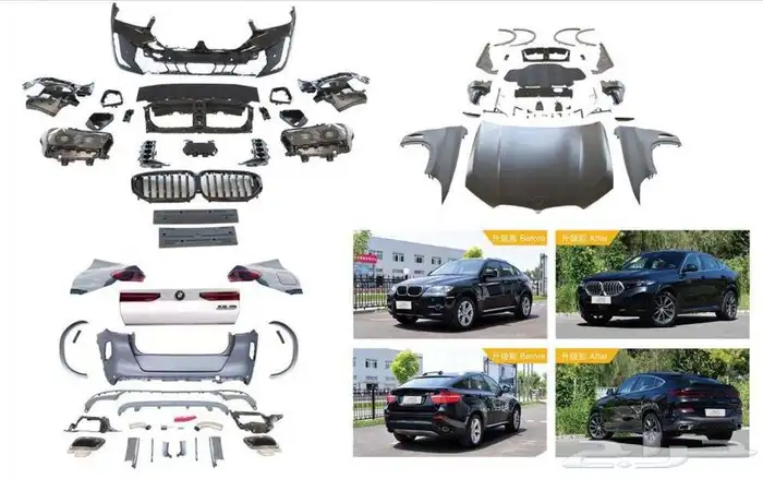 كت تحويل خارجي BMW X6 من 2008-2013 الى 2021 0