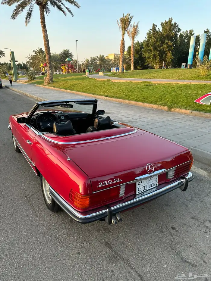 ((تم البيع)) مرسيدس SL موديل 1972 نادر 24