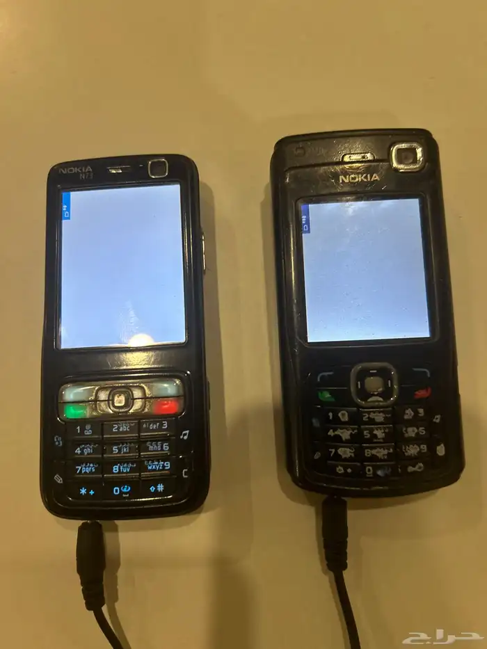 نوكيا N70 ونوكيا N73 نضيفه وفي الذمه 0
