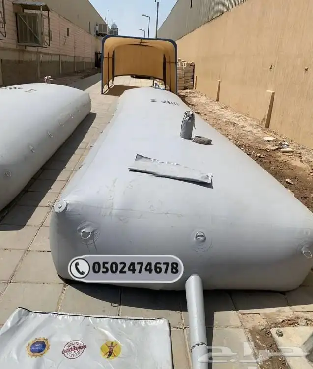 خزان ماءقابل للطي قربة ماء خزان موية شراع 0