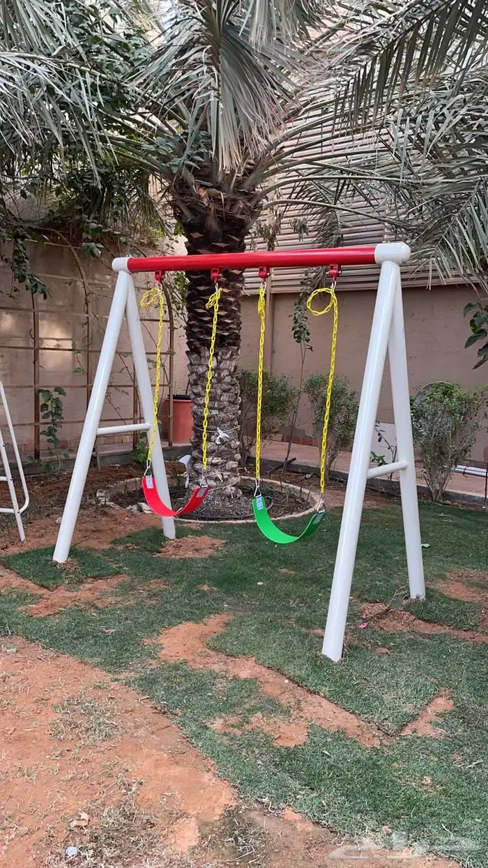 مراجيح مرجيحه مع زحليقة ألعاب اطفال 11